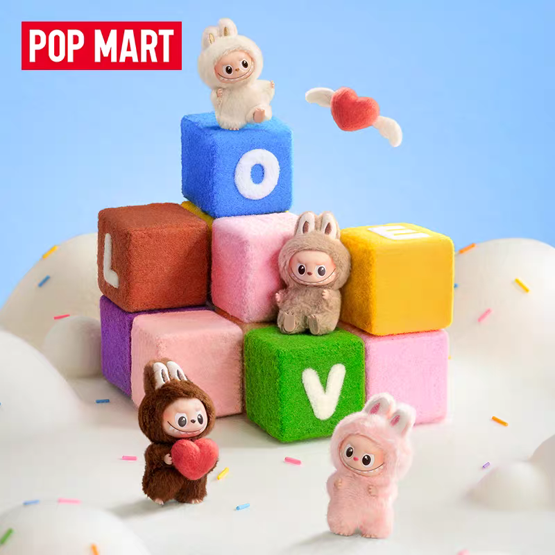 POP MART LABUBU4.0 PIN FOR LOVE MINI BLIND BOX