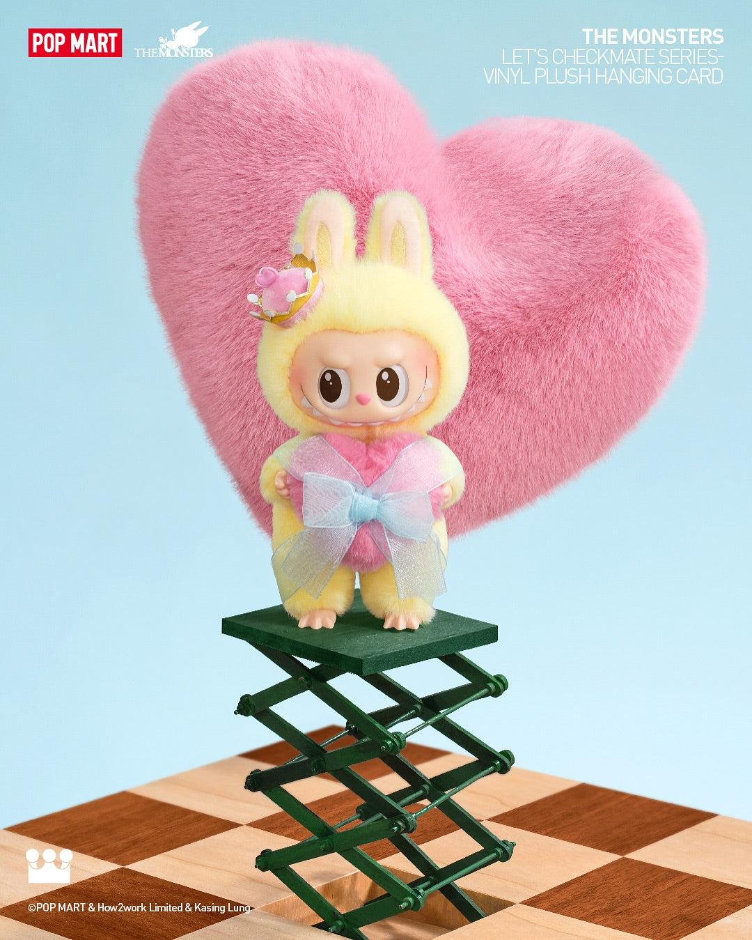 POP MART LABUBU THE MONSTERS Let's Checkmate Series-Vinyl