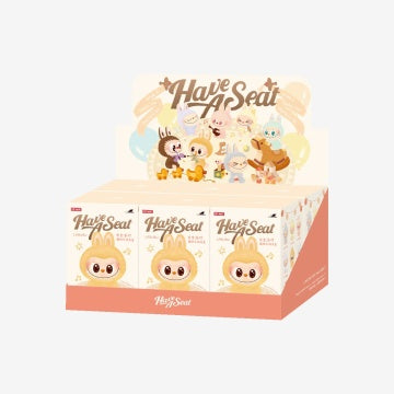 POP MART LABUBU THE MONSTERS - Have a Seat Vinyl Plush Blind Box
